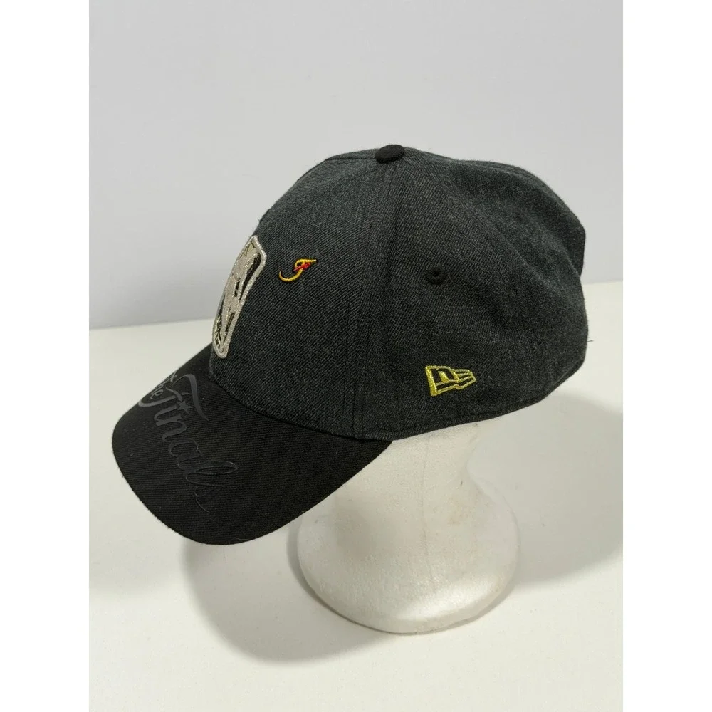 New Era 9FORTY Golden State Warriors NBA‎ Finals Snapback Hat Grey Black Cap